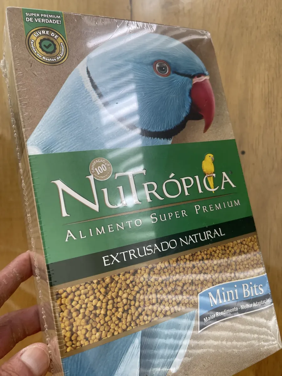Ração Extrusada Mini Bits Para Ringneck - Imagem 2